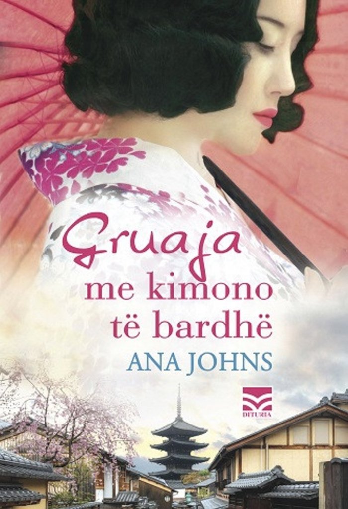 Gruaja me kimono të bardhë