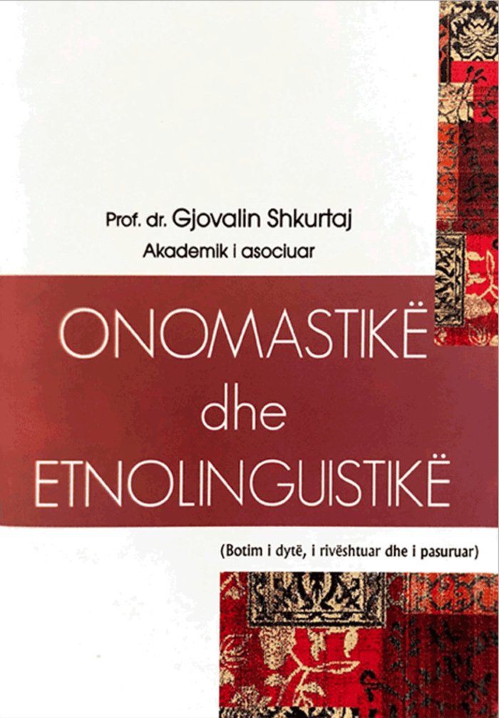 Onomastike dhe etnolinguistike