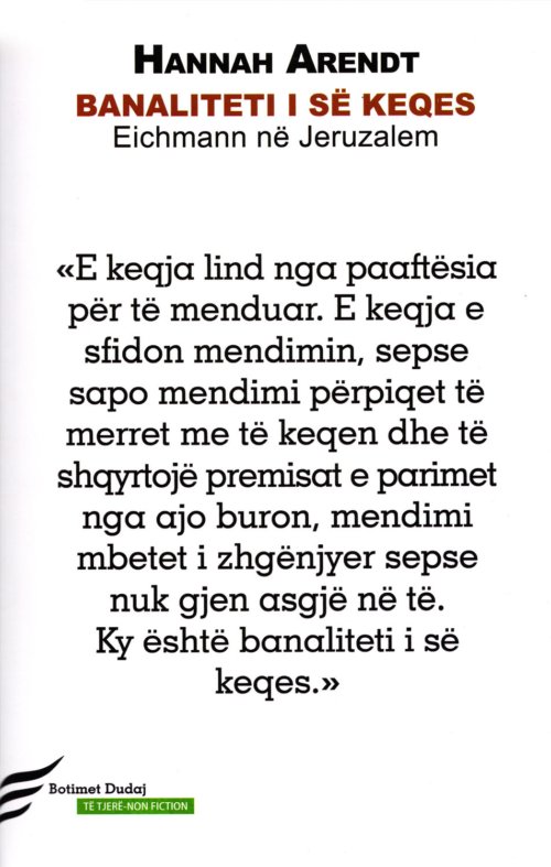 Banaliteti i së keqes
